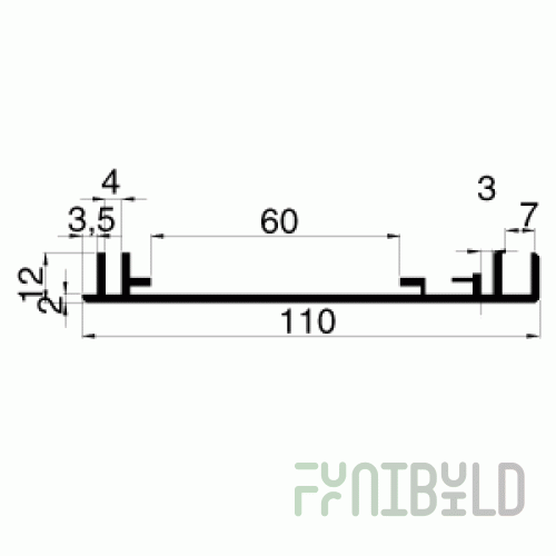 M.R.P.01.04 - Profile for light boxes