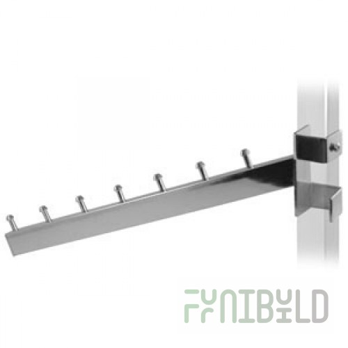 483 D58 - Inclined bracket for vertical pipe 25x25