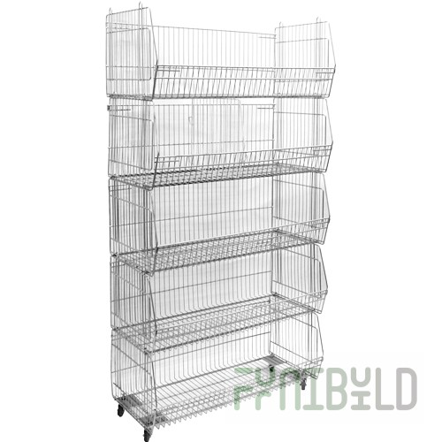 Collapsible multi-tier container