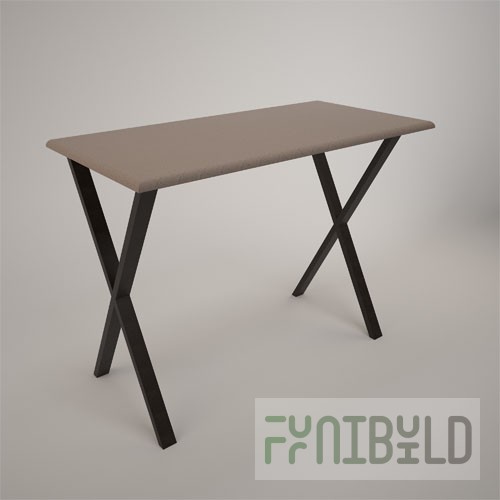 Demonstration table (MDF with leatherette)