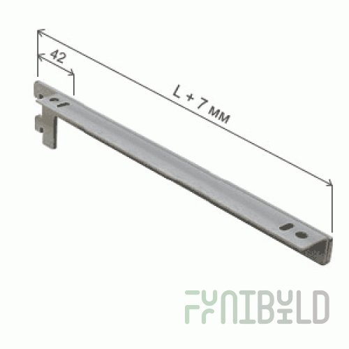 NX-412 R - Shelf bracket