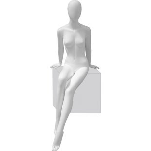 Glance Matte 20 \ Female mannequin, seated