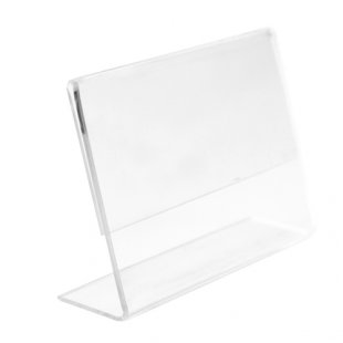Price tag holder L-shaped 10x10 (Type A, No. 10)