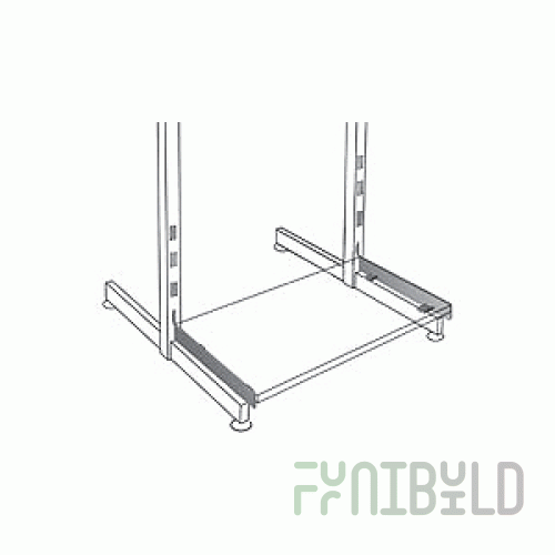 FR 046 - Pair of brackets for base shelf