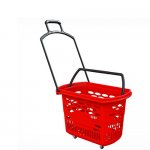 PLB-011 \ Plastic trolley basket, 38 l