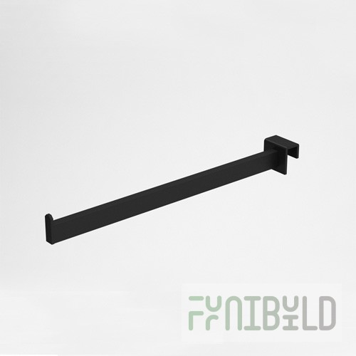 GLPR 62 - Straight bracket for rectangular pipe 30x15, L-300mm