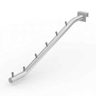 433 C15 d-19 \ Inclined bracket for rectangular pipe