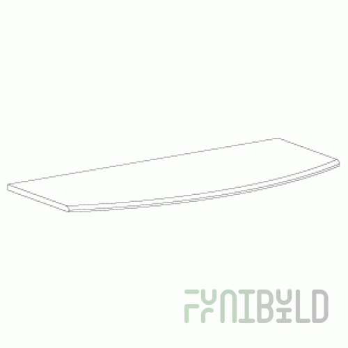 ELG - Semicircular shelf
