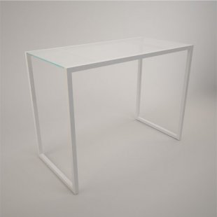 Demonstration table (Frosted glass)