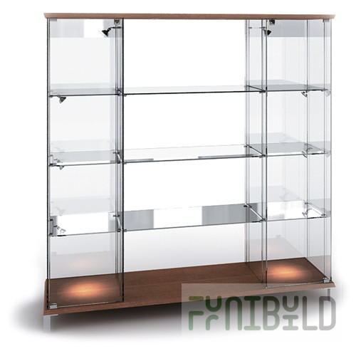 Octava 08 - Showcase with 3 shelves