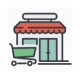 Shops and supermarkets