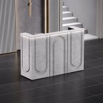 Athena Sculpted Reception Desk