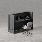 Athena Sculpted Reception Desk