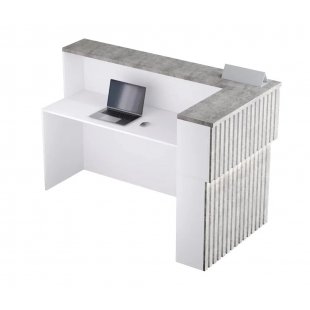 Craft Neo Fluted Front Desk — 5 Two-Tone Combos