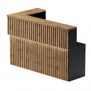 Craft Neo Fluted Front Desk — 5 Two-Tone Combos