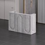 Athena Sculpted Reception Desk