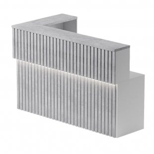 Craft Neo Fluted Front Desk — 5 Two-Tone Combos