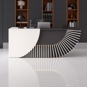 Minimalist Office Desk with Storage — Furnibuild Series
