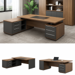 City Class Executive Desk – Command Presence, Maximum Functionality