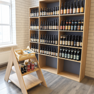 Hudson Tap Bar Counter — Pine Plank Edition