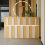 Craft Neo Fluted Front Desk