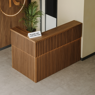 Craft Neo Fluted Front Desk — 5 Two-Tone Combos