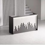 Mozart Front Desk – Sleek Customizable Counter