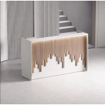 Mozart Front Desk – Sleek Customizable Counter