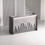 Mozart Front Desk – Sleek Customizable Counter
