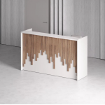 Mozart Front Desk – Sleek Customizable Counter