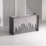 Mozart Front Desk – Sleek Customizable Counter
