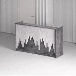 Mozart Front Desk – Sleek Customizable Counter