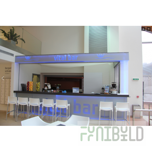 Frajt bar counter for beer shop bar and restaurant