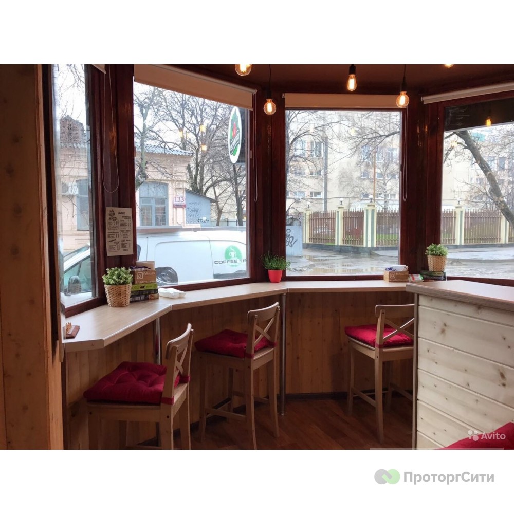 Bar counter and coffee corner