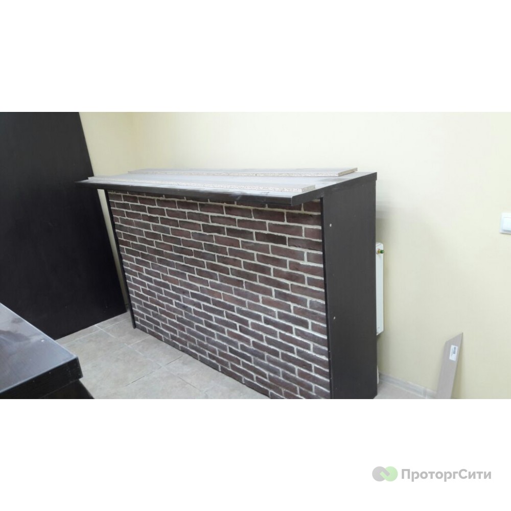 Bar counter brick wall of freedom