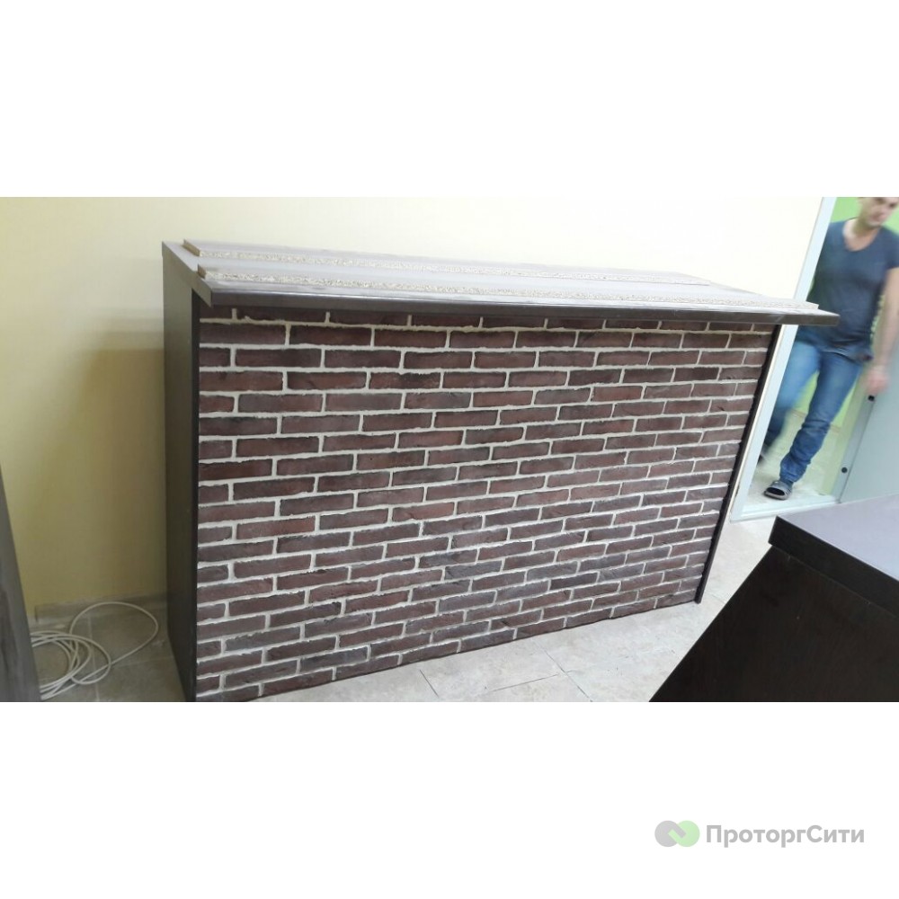 Bar counter brick wall of freedom