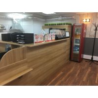 Bar counter light mood with tables included