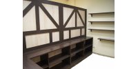 False panels and shelving