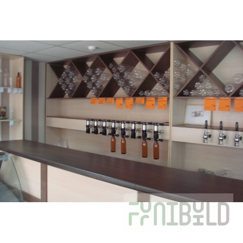 False X panel and bar counter