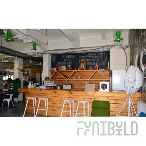 Cedar bar counter for beer shop bar and restaurant