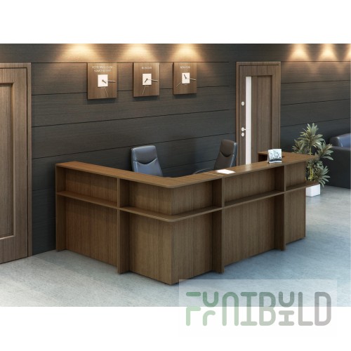 Reception desk Office business corner for the secretary of the head