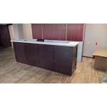Reception Desk Coffee Tile Corner