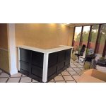 Corner reception desk Square
