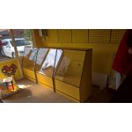 Yellow submarine reception desk