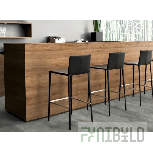 Scandinavian bar counter for bar and restaurant