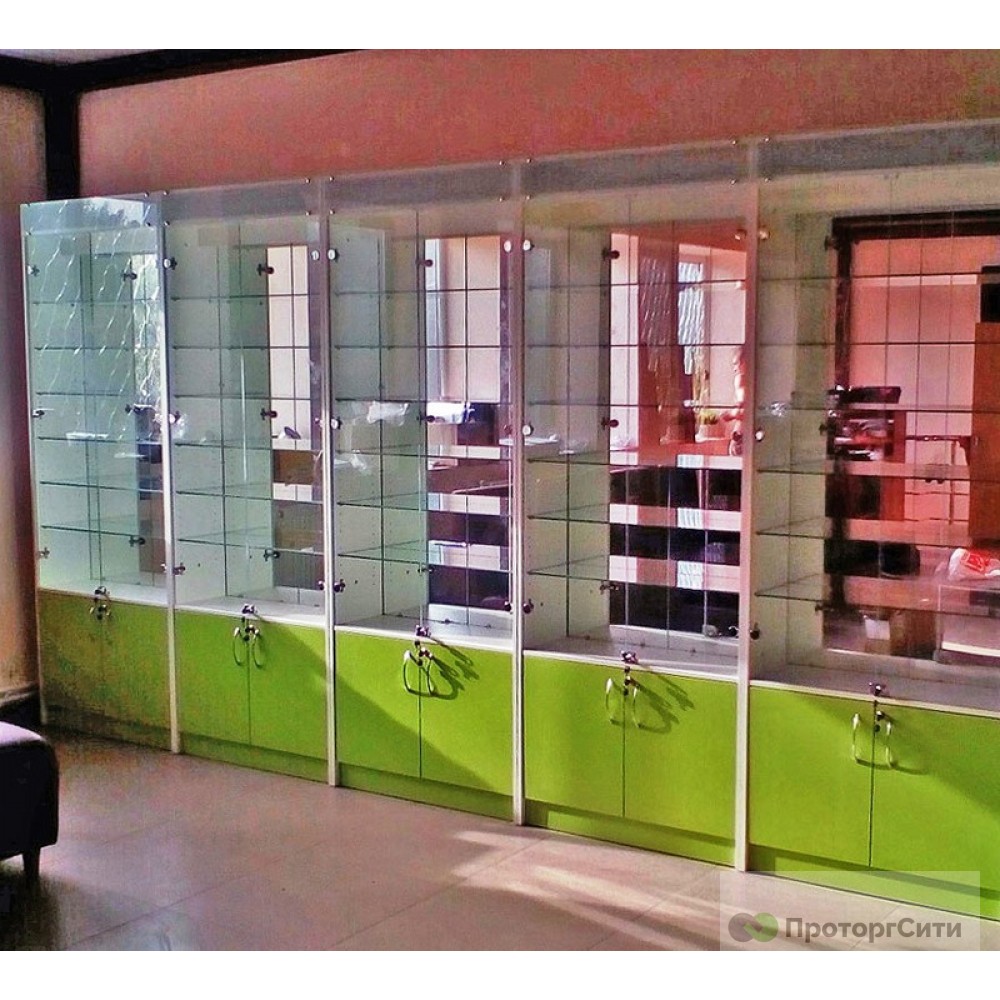 Furniture "Agli" for a pharmacy