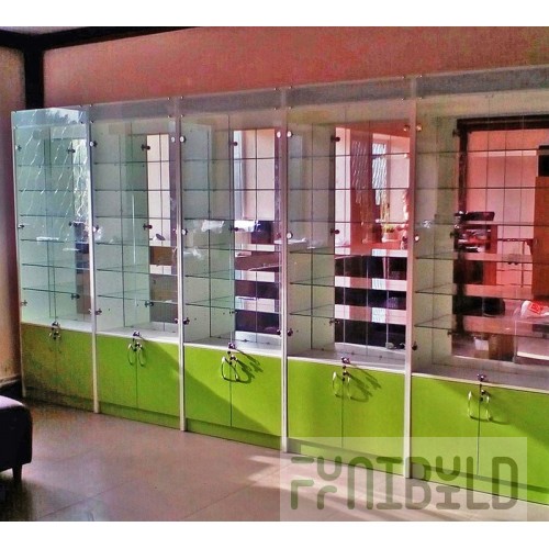 Furniture "Agli" for a pharmacy