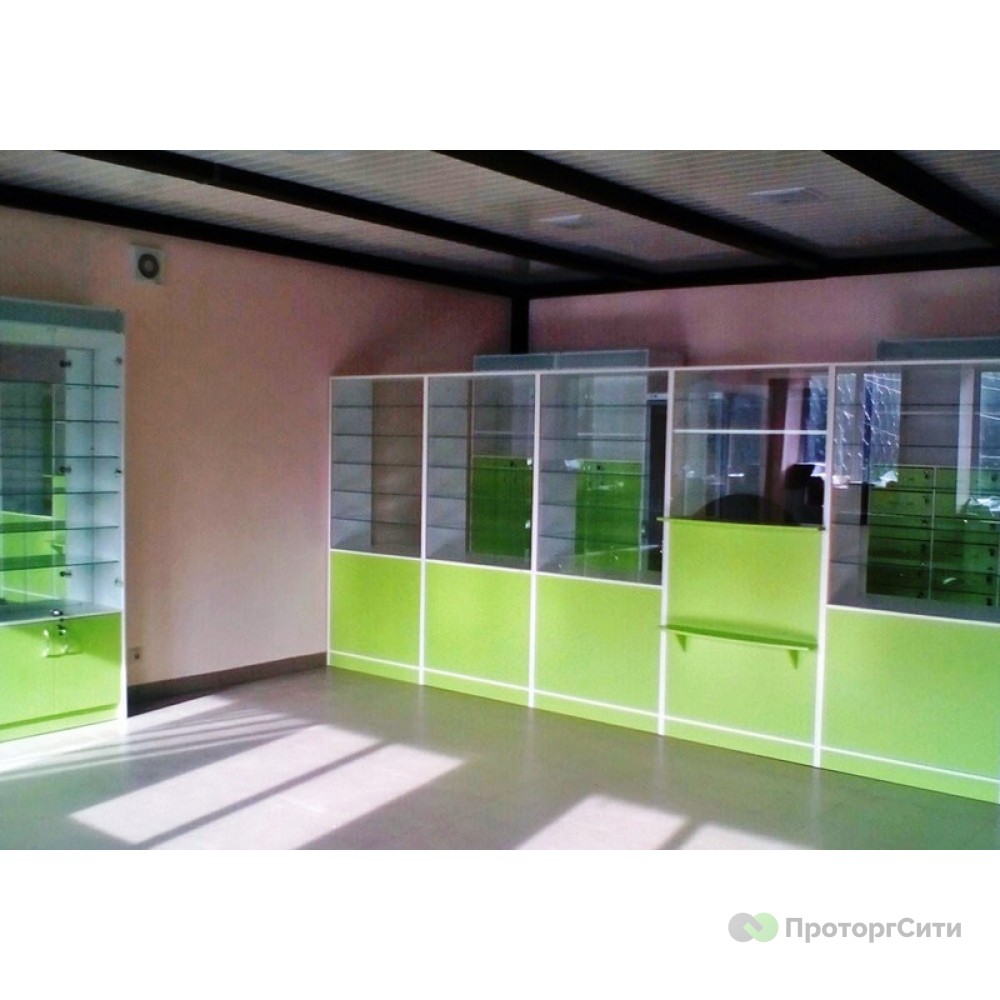 Furniture "Agli" for a pharmacy