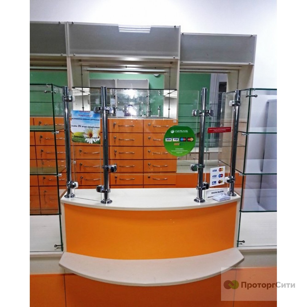 Furniture "Batin" for a pharmacy