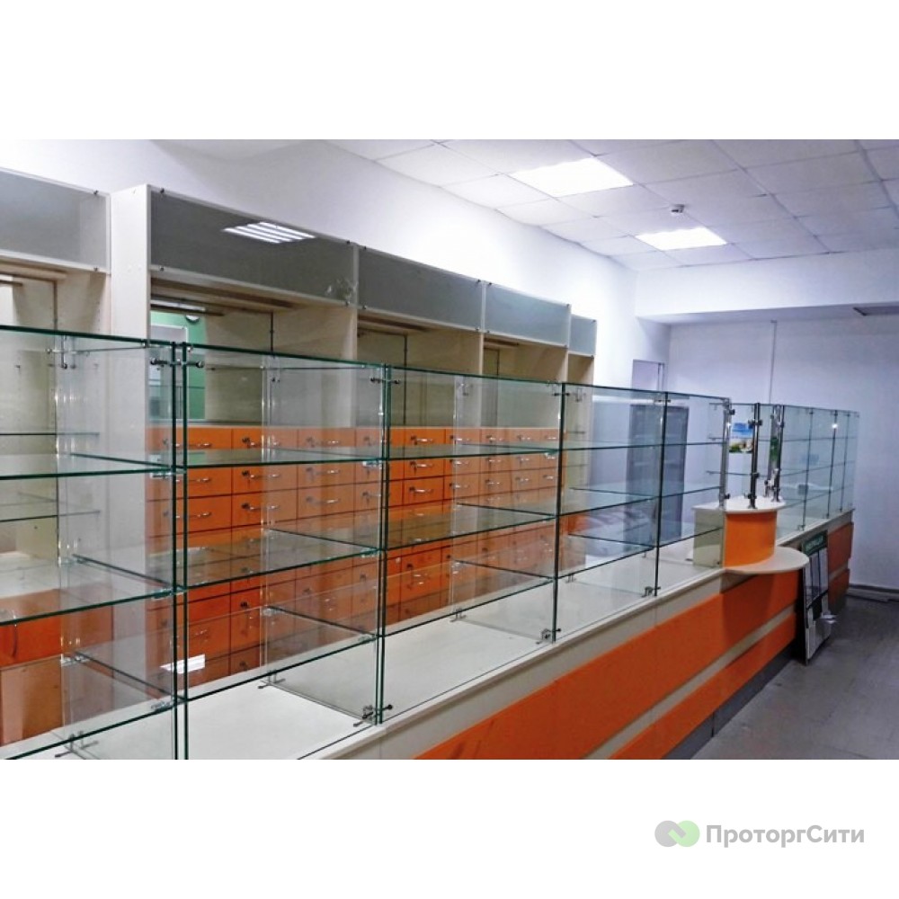 Furniture "Batin" for a pharmacy